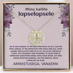 Vanaemalt lapselapsele | NOA_CLOVERIE