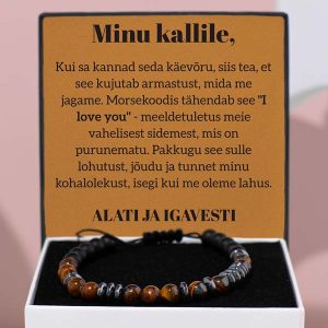 Partnerilt partnerile | REMI_MORSEBRACELET