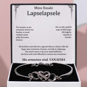 Vanaemalt lapselapsele | ZOE_HEARTBRACELET