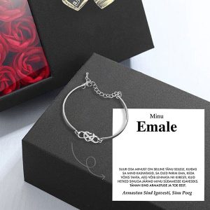Pojalt emale | OLIVIA_HEARTBRACELET_ROSEBOX