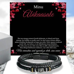 Abikaasalt abikaasale | NATHAN_LEATHERBRACELET