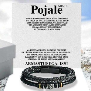 Isalt pojale | NOAH_LEATHERBRACELET