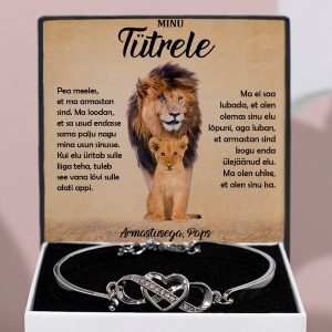 Isalt tütrele | LEONA_HEARTBRACELET