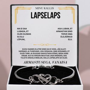 Vanaisalt lapselapsele | ANNIE_HEARTBRACELET