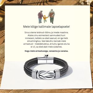 Vanavanematelt lapselapsele | COLT_BRAIDEDBRACELET